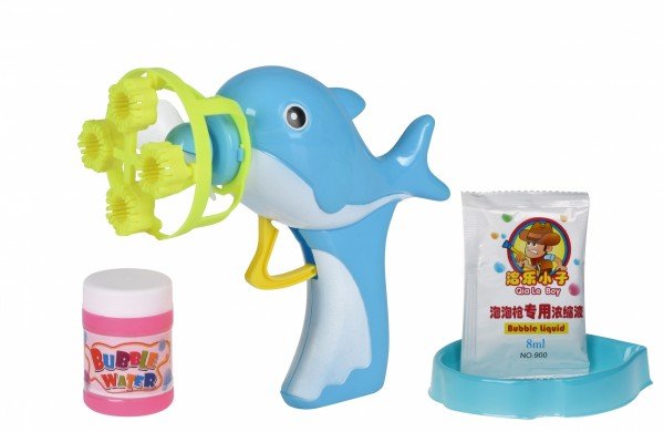 

Мыльные пузыри Same Toy Bubble Gun Дельфин голубой (802Ut-1)