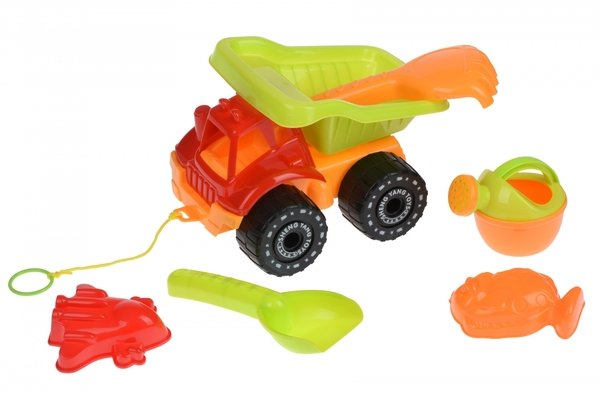 

Набор для игры с песком Same Toy Грузовик 6 едениц красный (919Ut-1)