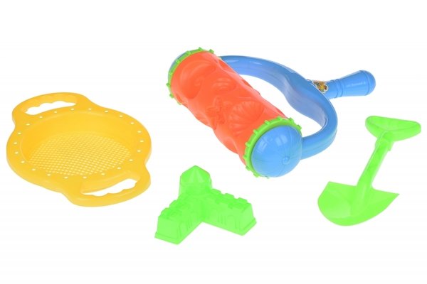 

Набор для игры с песком Same Toy с валиком 4 еденицы оранжевый (HY-1904WUt-3)