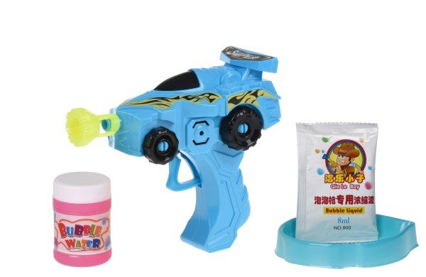 Акція на Мыльные пузыри Same Toy Bubble Gun Машинка синяя (803Ut-2) від MOYO