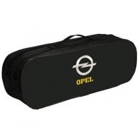 Сумка-органайзер Poputchik в багажник Opel Черная 50х18х18см (03-023-2Д)