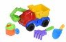 Набор для игры с песком Same Toy с экскаватором 4 еденицы красный (HY-1810WUt-1) фото