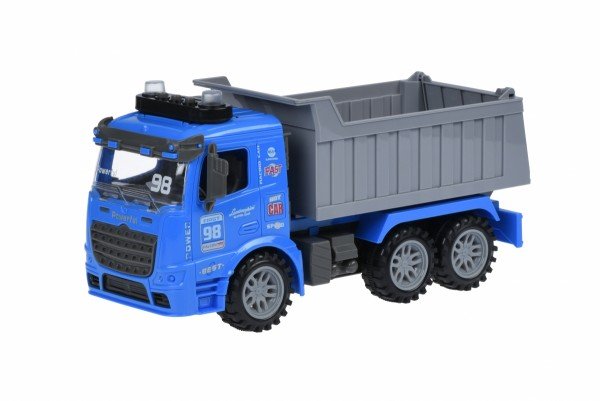 

Машинка инерционная Same Toy Truck Самосвал со светом и звуком синий (98-614AUt-2)