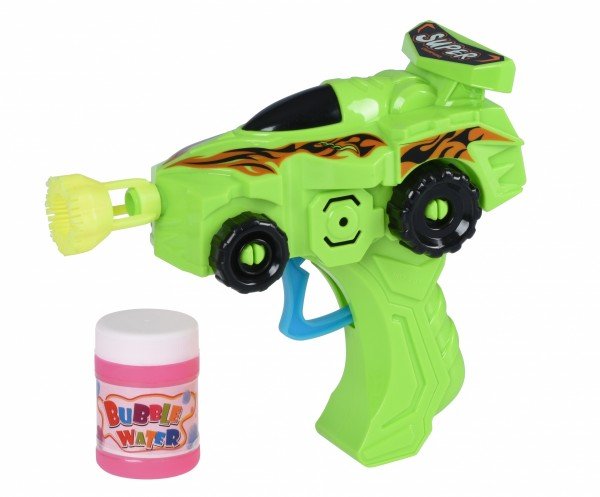 Акція на Мыльные пузыри Same Toy Bubble Gun Машинка зеленая (701Ut-1) від MOYO