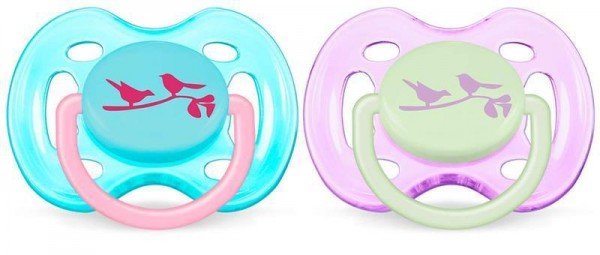 

Пустышка AVENT FREEFLOW FASHION 0-6 мес. 2 шт (SCF172/18)