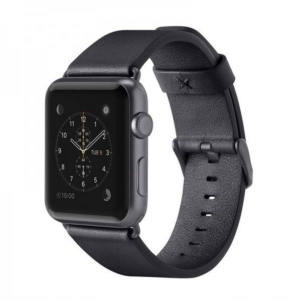 

Ремешок Belkin для Apple Watch 38mm Belkin Classic Leather Band Black