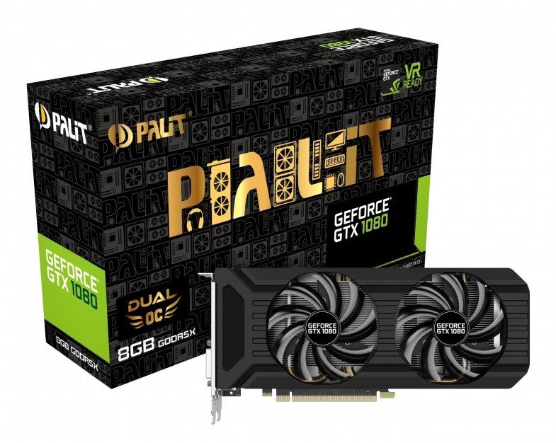 Palit GeForceGTX1080 Dual