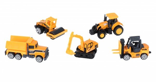 

Набор машинок Same Toy Metal Строительная техника желтый (SQ80865-1Ut)