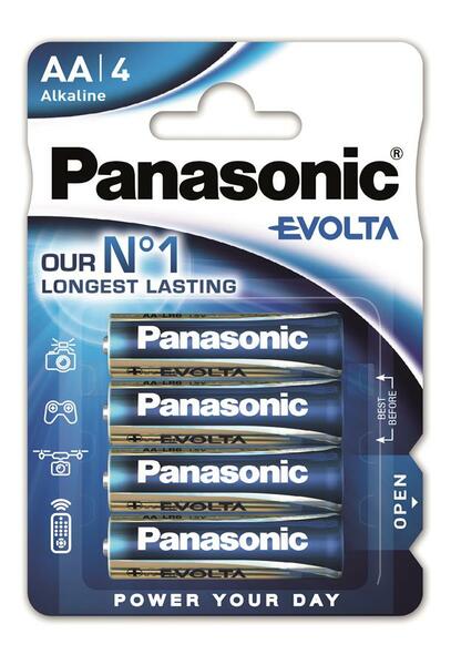 

Батарейка Panasonic EVOLTA AA BLI 4 Alkaline (шт.)