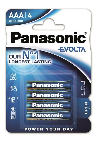 

Батарейка Panasonic EVOLTA AAA BLI 4 Alkaline (шт.)