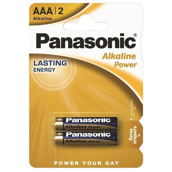 Акція на Батарейка Panasonic ALKALINE POWER AAA BLI 2 (LR03REB/2BP) від MOYO