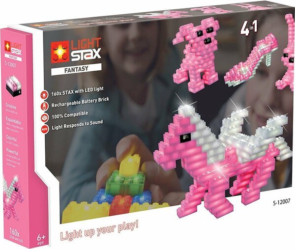 

Конструктор LIGHT STAX с LED подсветкой Fantasy 4в1 (LS-S12007)