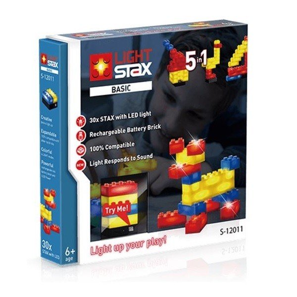 

Конструктор LIGHT STAX с LED подсветкой Basic V2 5в1 (LS-S12011)