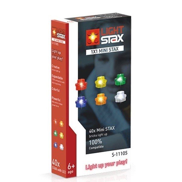 

Конструктор LIGHT STAX с LED подсветкой Expansion (40 мини STAX) (LS-S11105)
