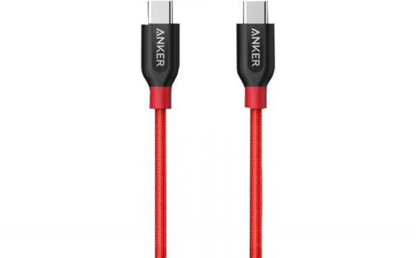 

Кабель Anker Powerline Type-C 0.9m Red
