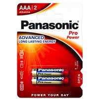 Батарейка Panasonic Pro Power AAA BLI 2 Alkaline (LR03XEG/2BP)