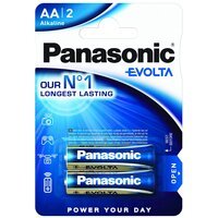 Батарейка Panasonic EVOLTA AA BLI 2 ALKALINE (LR6EGE/2BP)