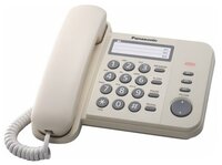  Телефон шнуровий Panasonic KX-TS2352UAJ Beige 