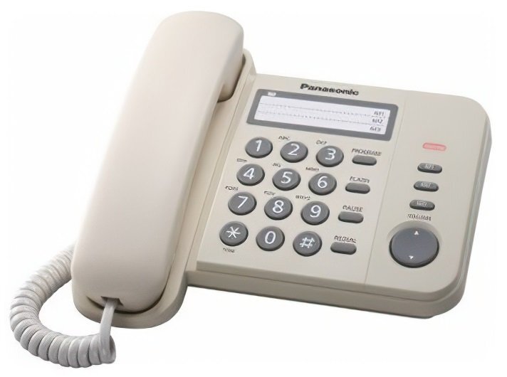 

Телефон шнуровой Panasonic KX-TS2352UAJ Beige