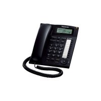  Телефон шнуровий Panasonic KX-TS2388UAB Black 