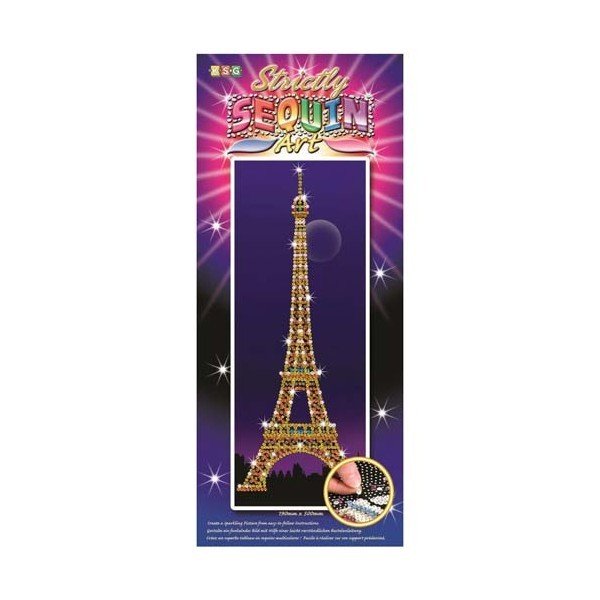 

Набор для творчества Sequin Art STRICTLY Eiffel Tower (SA1405)