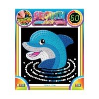  Набір для творчості Sequin Art 60 Dolphin (SA1327) 