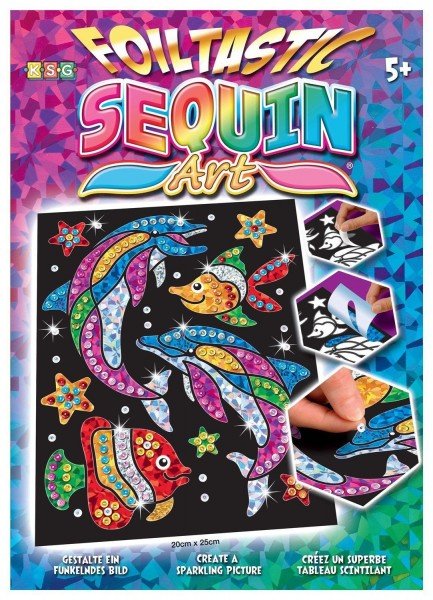 

Набор для творчества Sequin Art FOILTASTIC Dolphins (SA1312)