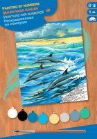 Набор для творчества Sequin Art PAINTING BY NUMBERS JUNIOR Dolphins (SA0031)
