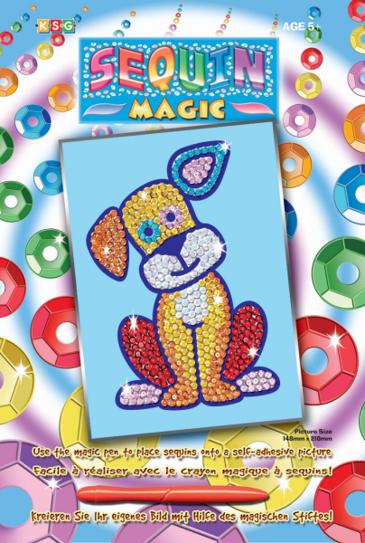 

Набор для творчества Sequin Art SEQUIN MAGIC Puppy (SA0901)