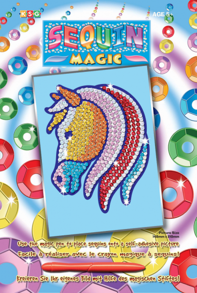 

Набор для творчества Sequin Art SEQUIN MAGIC Horse (SA0904)