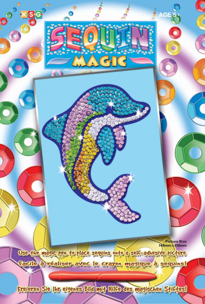 

Набор для творчества Sequin Art SEQUIN MAGIC Dolphin (SA0717)