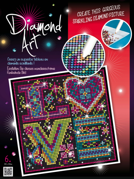 

Набор для творчества Sequin Art DIAMOND ART Love New (SA1610)