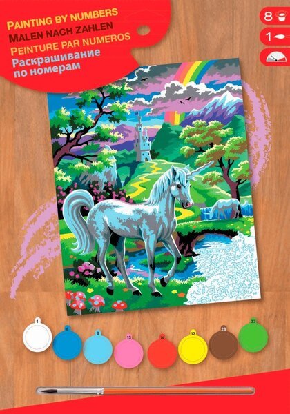 

Набор для творчества Sequin Art PAINTING BY NUMBERS JUNIOR Unicorn (SA0124)