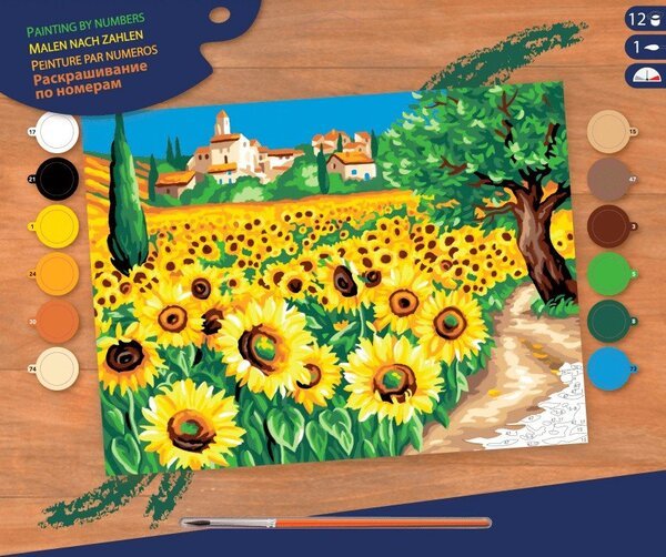 

Набор для творчества Sequin Art PAINTING BY NUMBERS SENIOR Sunflowers (SA1333)