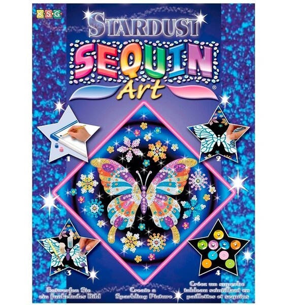 Акція на Набор для творчества Sequin Art STARDUST Butterfly (SA1012) від MOYO