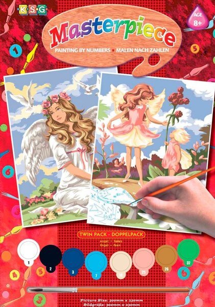 

Набор для творчества Sequin Art PAINTING BY NUMBERS JUNIOR-PAIRS Fantasy (SA0818)