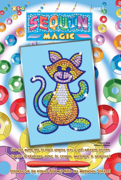 

Набор для творчества Sequin Art SEQUIN MAGIC Cat (SA0718)