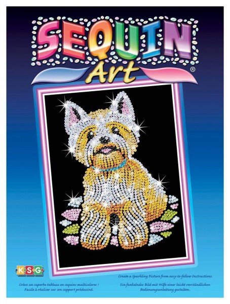 

Набор для творчества Sequin Art BLUE Westie (SA0827)