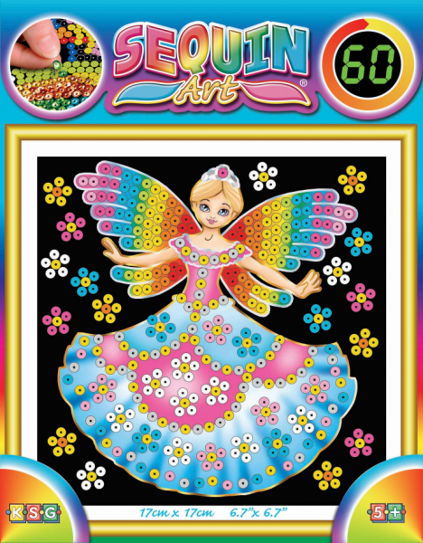 

Набор для творчества Sequin Art 60 Fairy Princess (SA1336)