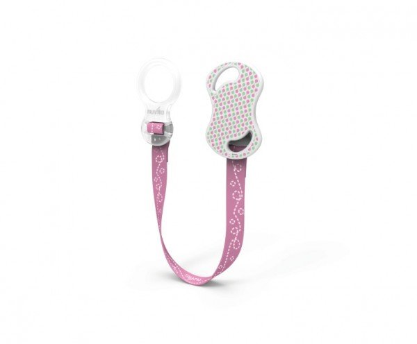 

Держатель для пустышки Nuvita розовый (NV6070Pink)