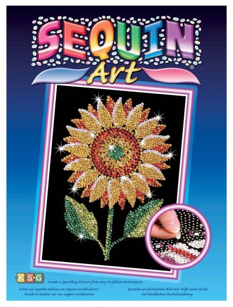 

Набор для творчества Sequin Art BLUE Sunflower (SA1216)