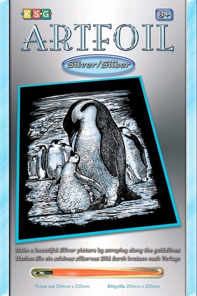 

Набор для творчества Sequin Art ARTFOIL SILVER Penguins (SA0609)