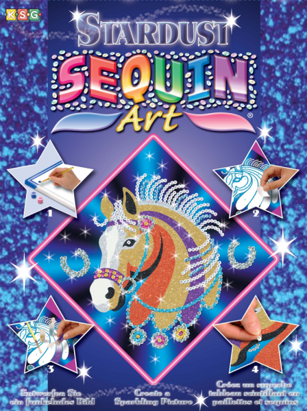 

Набор для творчества Sequin Art STARDUST Horse (SA1314)