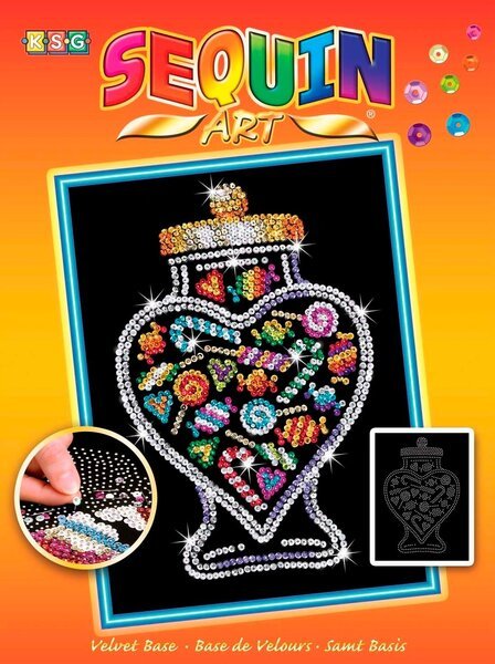 

Набор для творчества Sequin Art ORANGE Candy Jar (SA1505)
