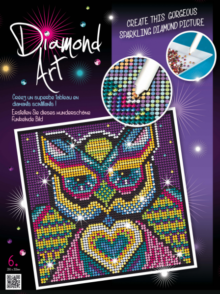 

Набор для творчества Sequin Art DIAMOND ART Owl New (SA1609)