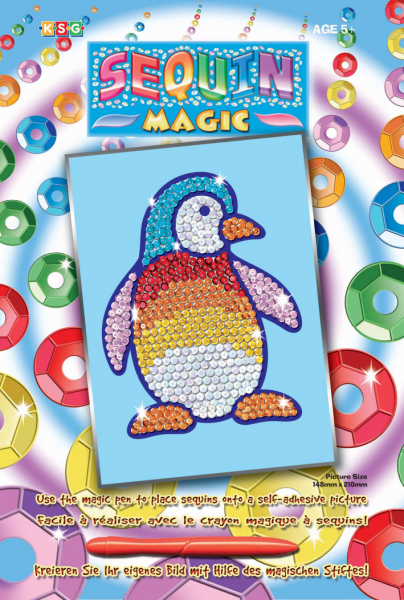 

Набор для творчества Sequin Art SEQUIN MAGIC Penguin (SA0902)