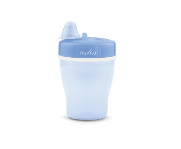 

Детский поильник Nuvita 12м+ 200мл. с мягким носиком Синий (NV1433Blue)