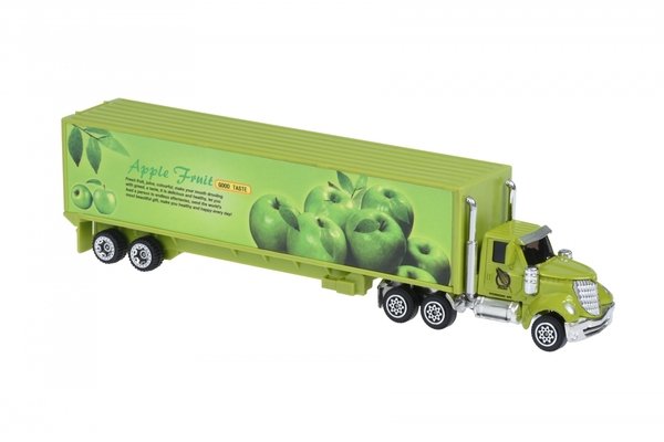 

Машинка Same Toy Diecast Тягач с прицепом яблоко (SQ80911-2Ut-2)