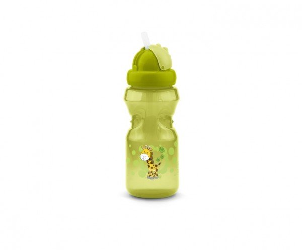 

Поильник с трубочкой Nuvita 18м+ 370мл.Салатовый (NV1457Lime)