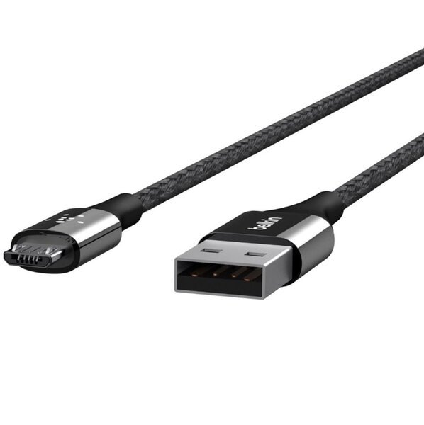 

Кабель Belkin Mixit DuraTek Kevlar microUSB 1.2m Black